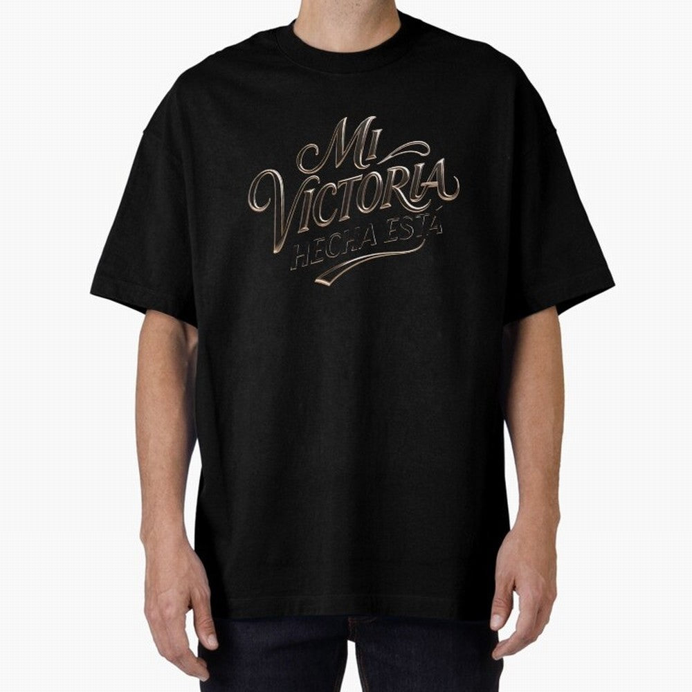 Mi Victoria Hecha Est¨¢ T Shirt Oversized T-Shirt Bring Champion Energy into Global Football Passion for FIFA World Cup 2026 Group Stage, Featuring Cristiano Ronaldo, Haaland and CR7, Spain, Champion Mindset, Group Stage Buzz, Knockout Tension and
