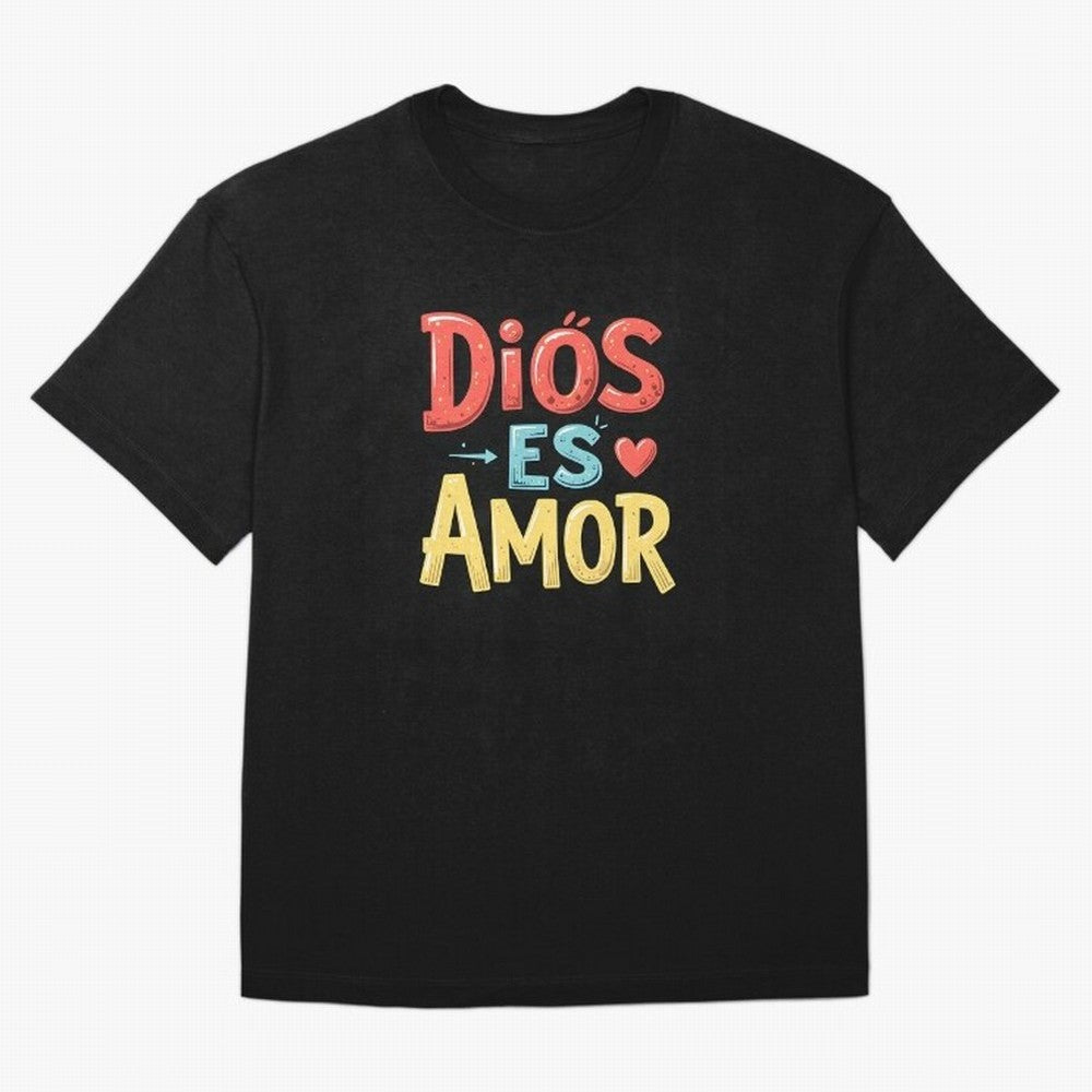 Dios Es Amor T Shirt Oversized T-Shirt Bring Home the FIFA World Cup 2026 USA Canada Mexico Journey through Messi, CR7 and Mbappe Highlights, France Pride, Football History, Final Match Energy, Crowd Noise and Once in a Lifetime Moments; Made for