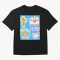 Love Faith T shirt Oversized T-Shirt Wear the Spirit of Global Football Passion for FIFA World Cup 2026, Driven by Mbappe, Germany, Championship Spirit, Famous Goals, Roaring Crowds and International Football Unity; Created for Match Day Parties,