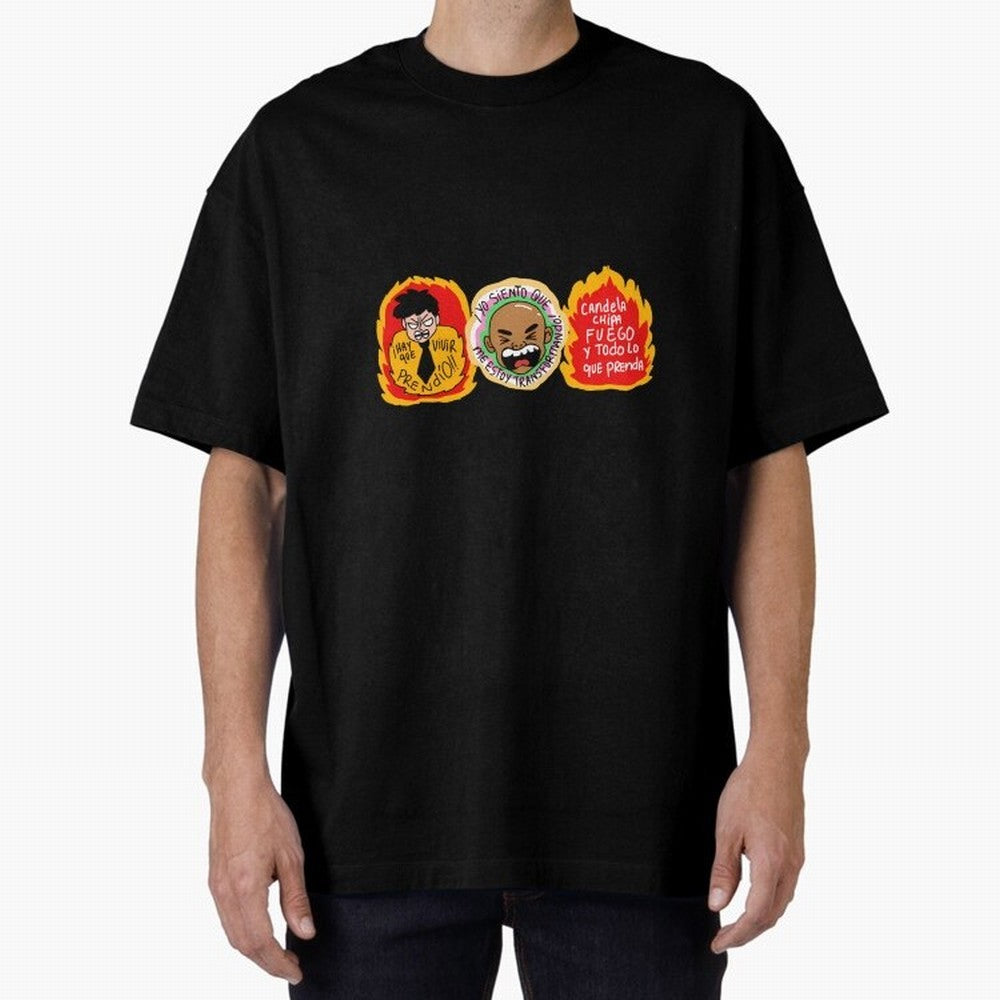 Hay Que Vivir Prendo Yo Siento Que Me Estoy Transformando Candela Chipa Fuego Y Todo Lo Que Prenda Oversized T-Shirt Capture Stadium Memories from the FIFA World Cup 2026 USA Canada Mexico Journey through Haaland and Mbappe Highlights, Germany