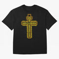 Cruz del Santo Padre Benito Color Oversized T-Shirt Bring Trophy Dreams to the FIFA World Cup 2026 USA Canada Mexico Journey through Haaland and Mbappe Highlights, Spain Pride, Football Festival Excitement, Trophy Ambitions, Country Rivalries and