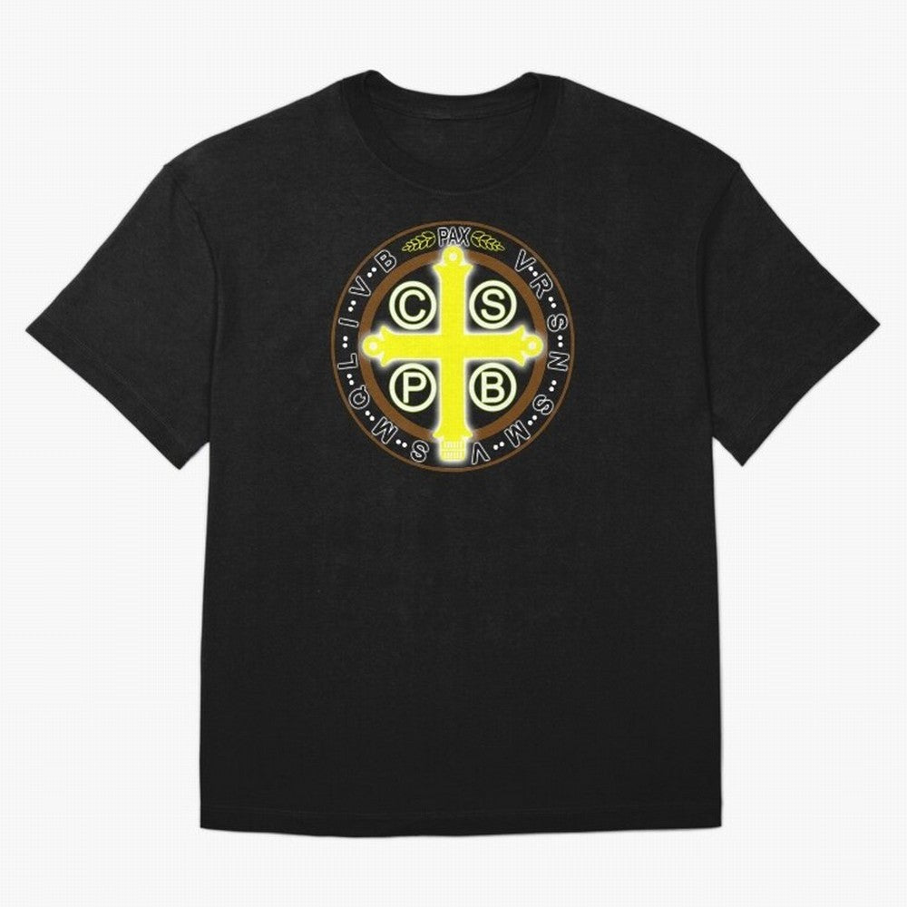 Medalla de San Benito Color Back Oversized T-Shirt Represent Football Lovers during FIFA World Cup 2026 Group Stage Spirit, Connected to England, CR7, Supporter Pride, Iconic Celebrations, Legendary Names and Global Match Day Energy; Ideal for