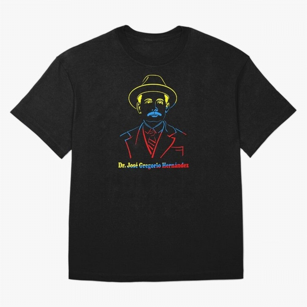 Dr. Jos¨¦ Gregorio Hern¨¢ndez Colores Bandera Oversized T-Shirt Live for the Drama of Global Football Passion for FIFA World Cup 2026, Driven by Mbappe and Neymar, Spain and Netherlands, Classic Soccer Heritage, Championship Pressure, Fan Loyalty
