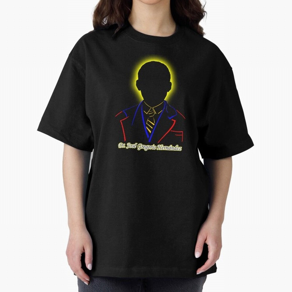 Dr. jose gregorio hernandez Silueta Oversized T-Shirt Stand Out with Spirit from Global Football Passion for FIFA World Cup 2026 Group Stage, Made for Cristiano Ronaldo, France and Portugal, Match Day Excitement, Supporter Culture, Golden Goals and