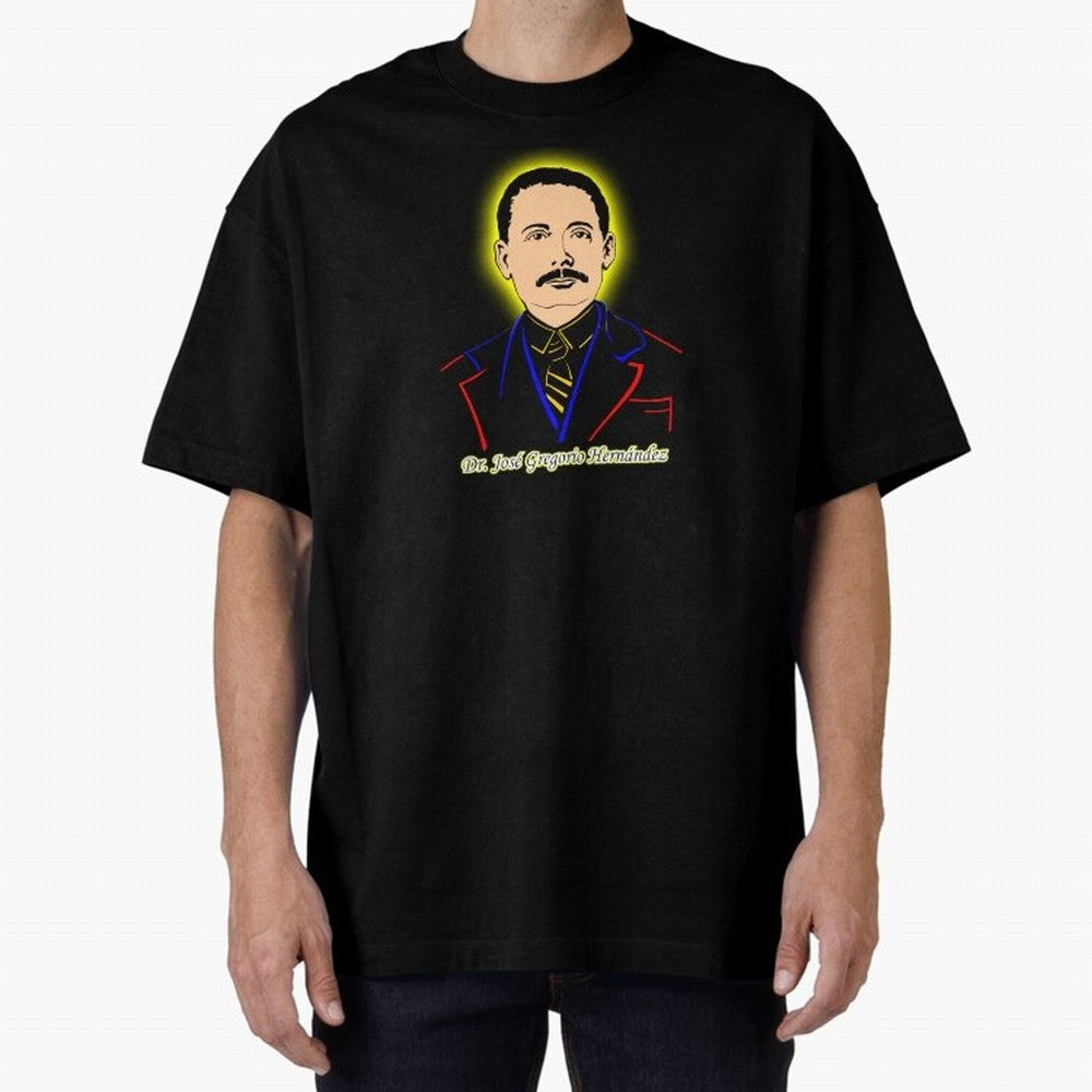 Dr. jose gregorio hernandez colores Oversized T-Shirt Celebrate Supporters United by Global Football Passion for FIFA World Cup 2026, Inspired by Neymar, Haaland and Cristiano Ronaldo, England, France and Netherlands, Football Festival Excitement,