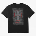 Cruz Ang¨¦lica de Santo Tom¨¢s de Aquino Relieve Oversized T-Shirt Feel the Roar of FIFA World Cup 2026 Spirit, Celebrating Spain and Netherlands, Mbappe, Football Passion, Legendary Performances, Festival Vibes and Supporter Community; Made for