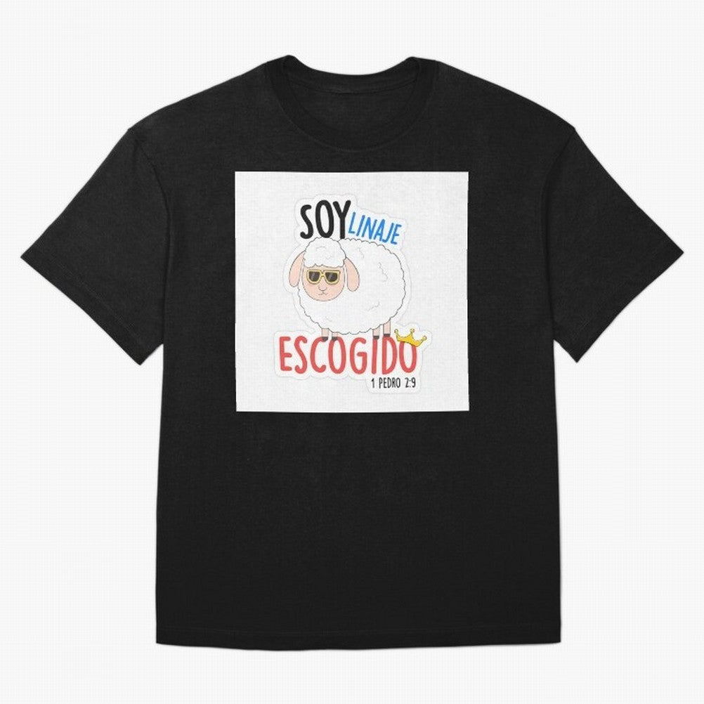 Soy Linaje Escogido - Sticker Cristiano Oversized T-Shirt Stand Proud for FIFA World Cup 2026 Group Stage Highlighting Cristiano Ronaldo, Argentina, France and Brazil Energy, Soccer Culture, Superstar Moments, National Team Dreams and Competitive