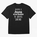 Acepta a Jes¨²s en tu Corazon Mensaje Cristianos Dios Spanish Oversized T-Shirt Keep the Legacy of FIFA World Cup 2026 for Fans of Messi, CR7 and Mbappe and Brazil, Bringing Fan Favorite Moments, National Team Passion, Big Match Drama and Soccer