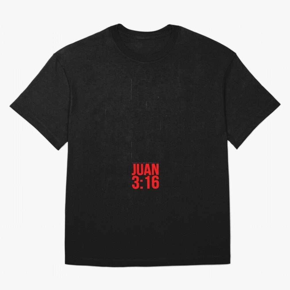 Porque de tal manera amo Dios al mundo - Mensajes Biblicos para Cristianos - Spanish Biblical Quotes for Christians Oversized T-Shirt Feel the Heartbeat of Match Day Hype around FIFA World Cup 2026 USA Canada Mexico, Haaland, Argentina and Brazil,