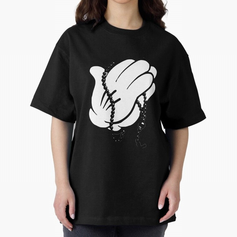 Funny praying hands Oversized T-Shirt Fuel FIFA World Cup 2026 Capturing Messi, Neymar and Mbappe, Spain Energy, Football History, Final Match Energy, Crowd Noise and Once in a Lifetime Moments; Made for Collectors Who Enjoy Iconic Players, Country