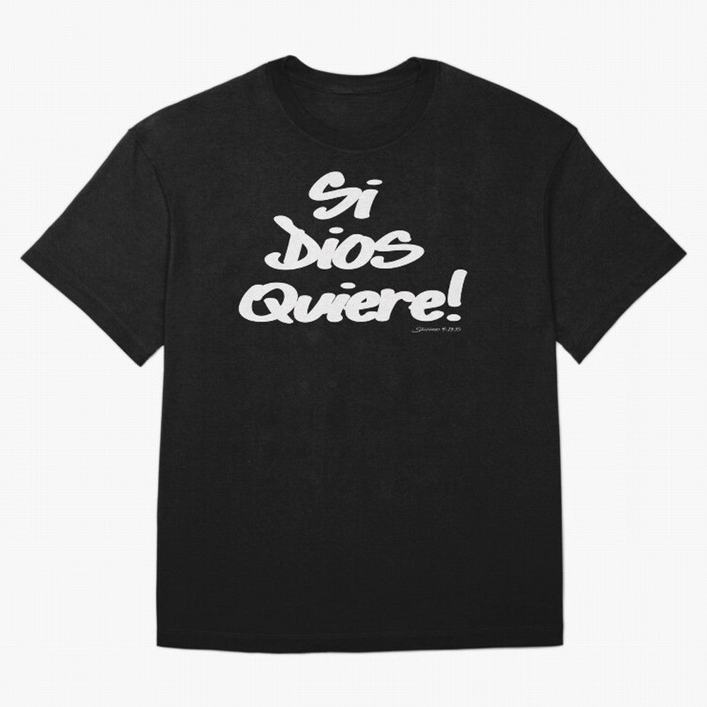 Si Dios Quiere! Oversized T-Shirt Enjoy FIFA World Cup 2026 Group Stage Driven by Messi, Neymar and Mbappe, France Energy, Classic Soccer Heritage, Championship Pressure, Fan Loyalty and International Pride; Perfect for Supporters Who Want Bold
