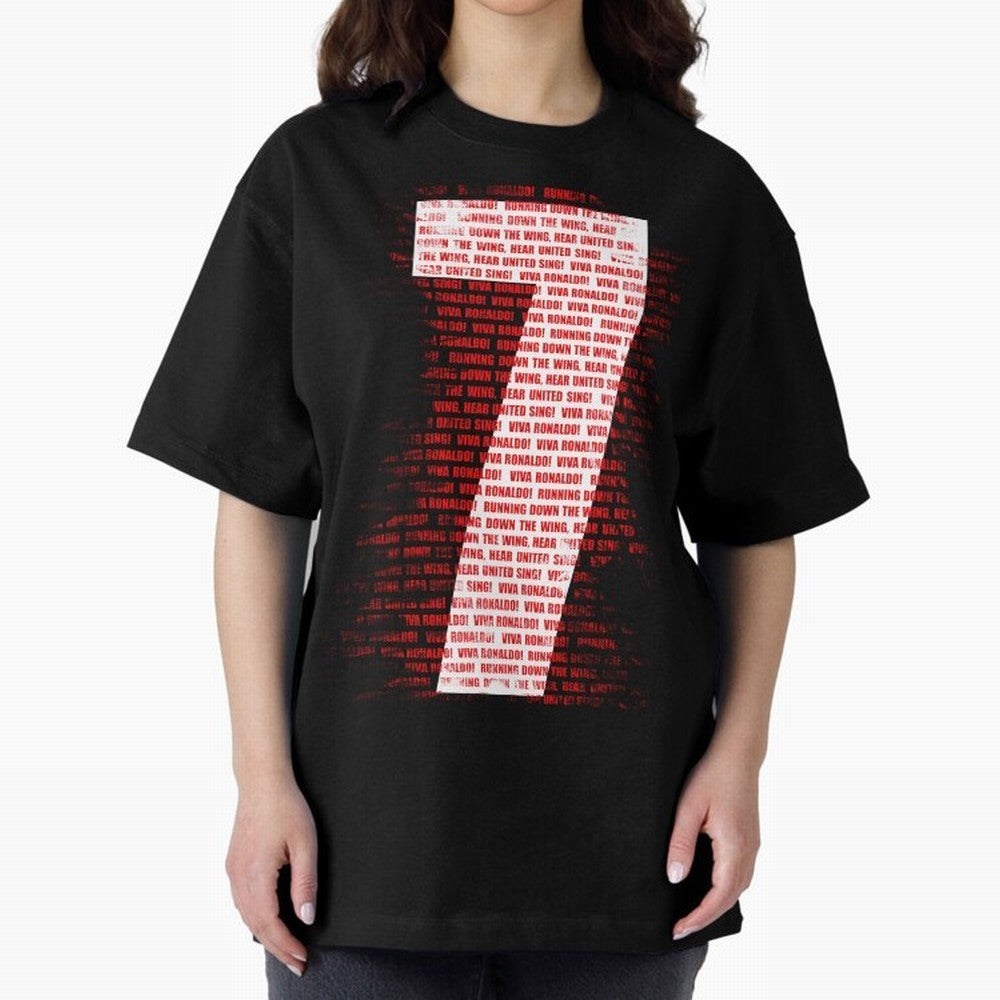 Viva Ronaldo - Chant - Number 7 Oversized T-Shirt Join FIFA World Cup 2026 for Fans of CR7 and England, France and Netherlands, Bringing Football Passion, Legendary Performances, Festival Vibes and Supporter Community; Built for Supporters Chasing