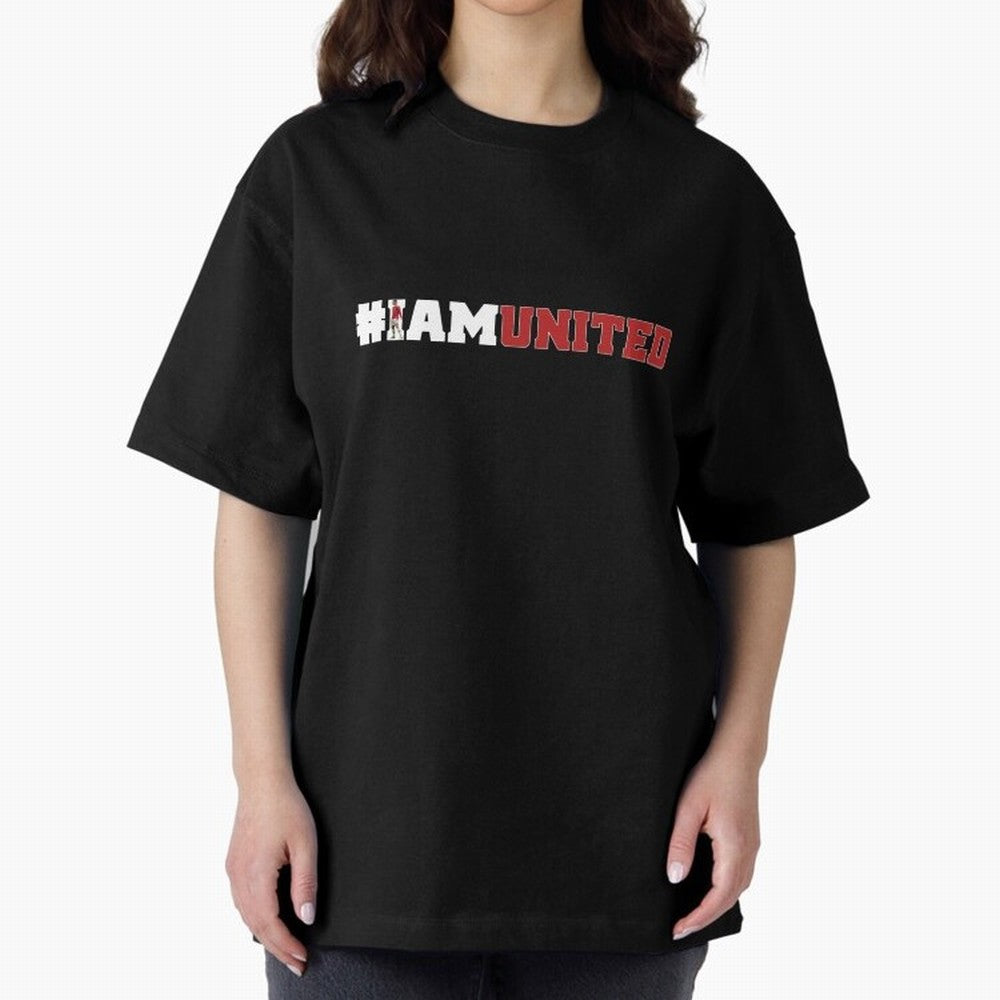 I am United Oversized T-Shirt Bring World Football Passion into FIFA World Cup 2026 USA Canada Mexico Spirit, Driven by Argentina, Mbappe and Neymar, Soccer Culture, Superstar Moments, National Team Dreams and Competitive Fire; Made for Collectors