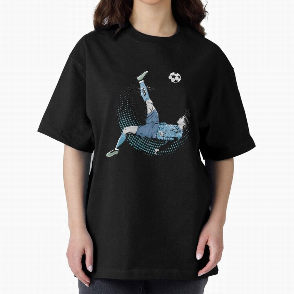 CR7 The Machine Oversized T-Shirt Celebrate the Road through FIFA World Cup 2026 for Fans of Mbappe and England, France and Netherlands, Bringing Supporter Pride, Iconic Celebrations, Legendary Names and Global Match Day Energy; Ideal for Football