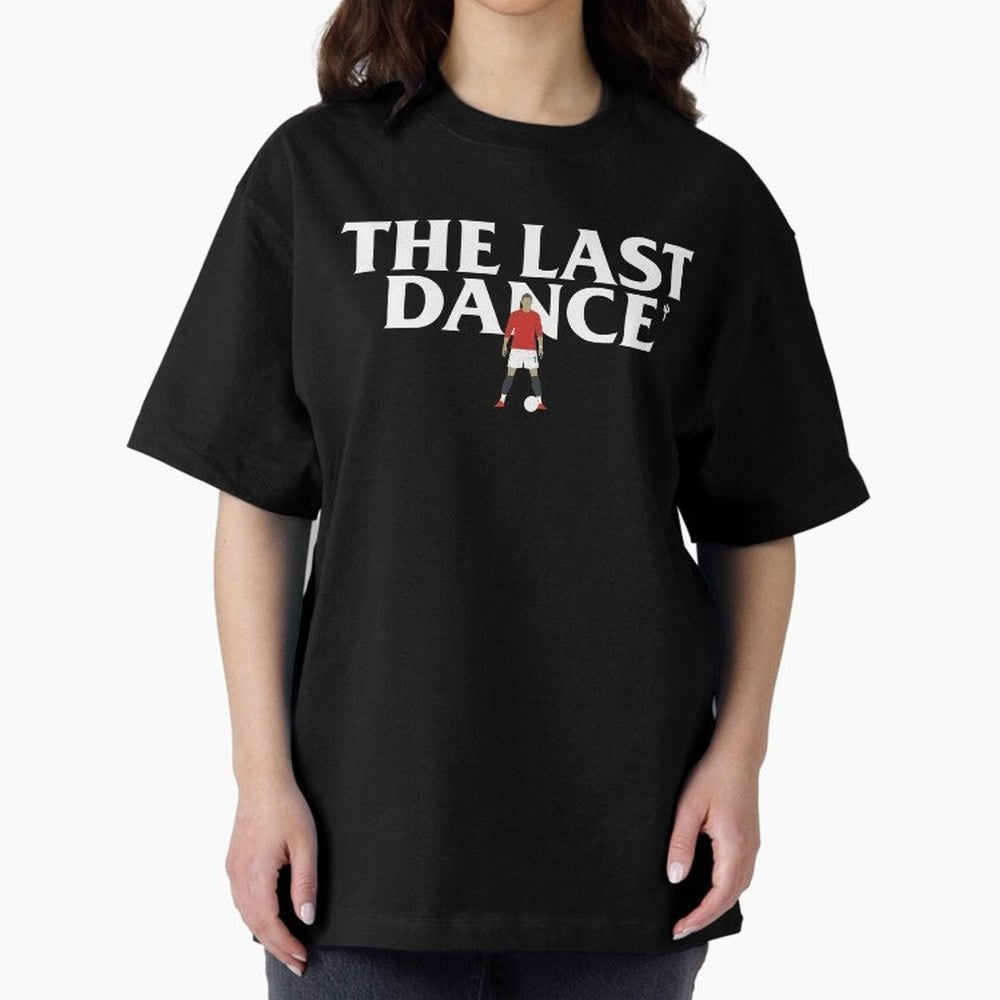 The Last Dance of Cristiano Ronaldo Oversized T-Shirt Celebrate Unforgettable Nights in FIFA World Cup 2026 Group Stage Spirit, Highlighting Argentina, Messi and Cristiano Ronaldo, Global Supporter Spirit, Legendary Goals, National Colors and