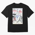 Vintage Champions League Final Poster - Real Madrid vs Benfica Oversized T-Shirt Support the Legends of Match Day Hype around FIFA World Cup 2026, Neymar, Argentina, Stadium Memories, Football Loyalty, International Chants and Championship