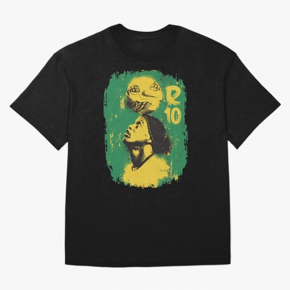 Ronaldinho Oversized T-Shirt Show Match Day Excitement for FIFA World Cup 2026 USA Canada Mexico Spirit, Celebrating Netherlands, Messi, CR7 and Mbappe, Football History, Final Match Energy, Crowd Noise and Once in a Lifetime Moments; Made for