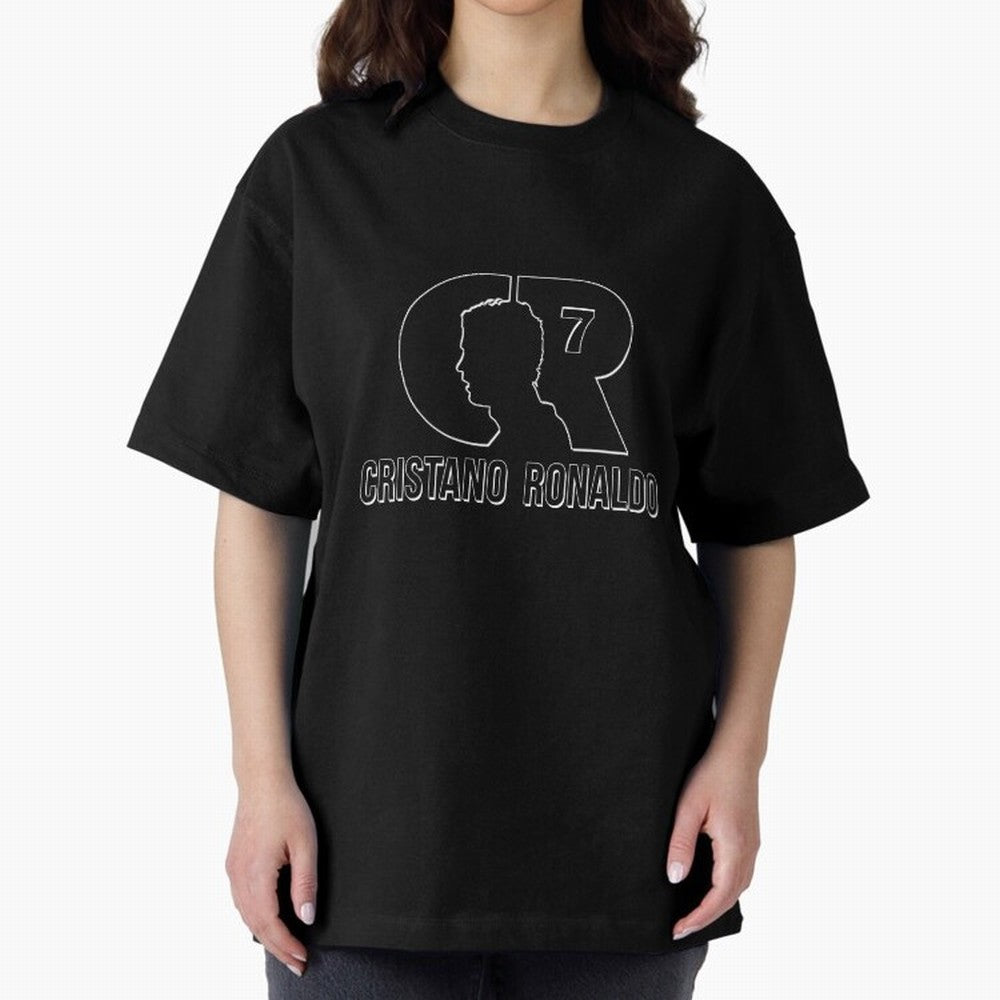 Cristano Ronaldo Desing Oversized T-Shirt Join Global Football Passion for FIFA World Cup 2026, Inspired by Messi, Germany, Football Passion, Legendary Performances, Festival Vibes and Supporter Community; Perfect for People Who Love Argentina,