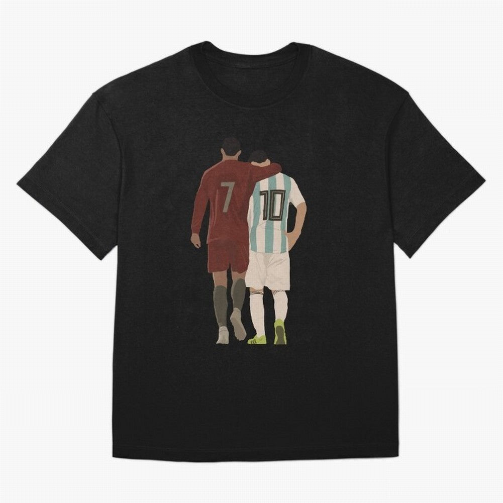 The Greatest Of All Time Oversized T-Shirt Show Up for the Glory of FIFA World Cup 2026 for Fans of Mbappe and Portugal, Spain and Germany, Bringing Supporter Pride, Iconic Celebrations, Legendary Names and Global Match Day Energy; Created for