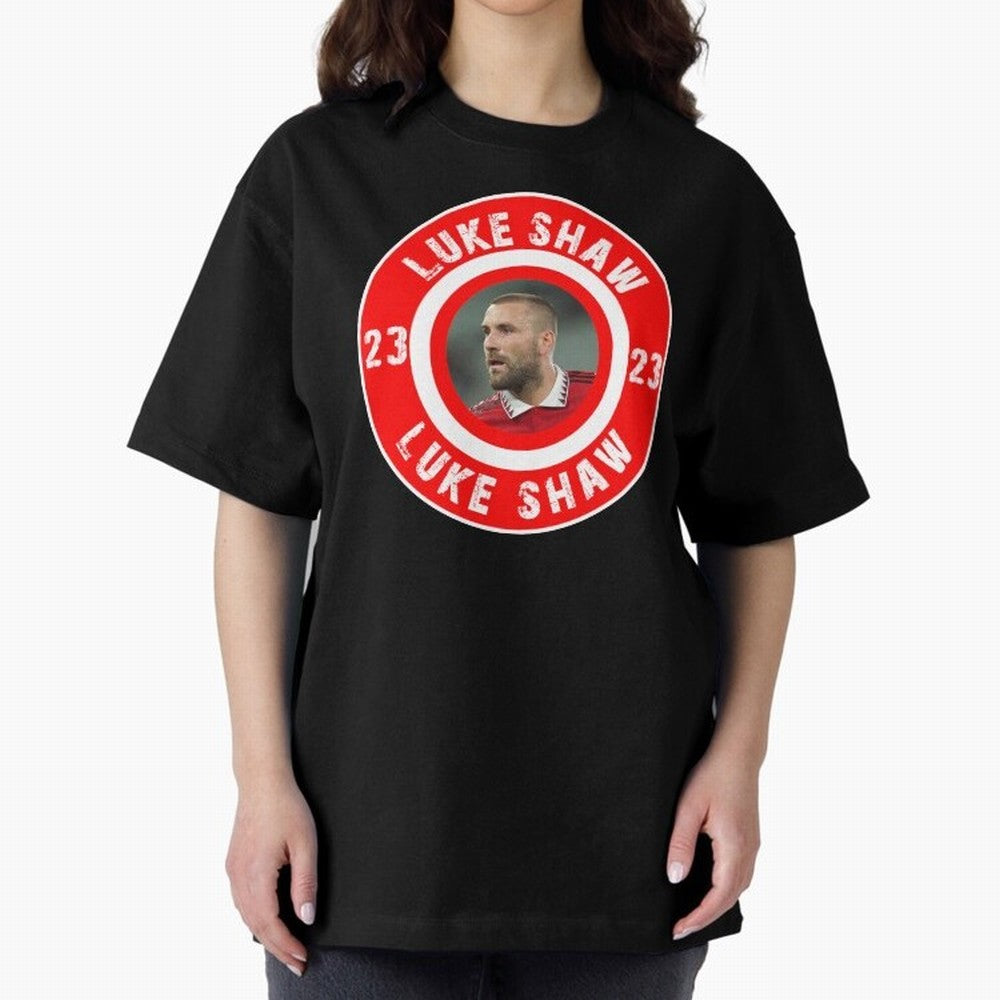 Luke Shaw Oversized T-Shirt Bring a Vintage Feel to FIFA World Cup 2026 USA Canada Mexico Made for Messi, England Energy, Football History, Final Match Energy, Crowd Noise and Once in a Lifetime Moments; Ideal for Fans Who Follow Messi, Cristiano