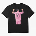Lionel Messi Celebration Oversized T-Shirt Celebrate the Biggest Stage of the FIFA World Cup 2026 Journey through Mbappe Highlights, Brazil, Portugal and Argentina Pride, Stadium Chants, National Pride, Trophy Dreams and Unforgettable Football