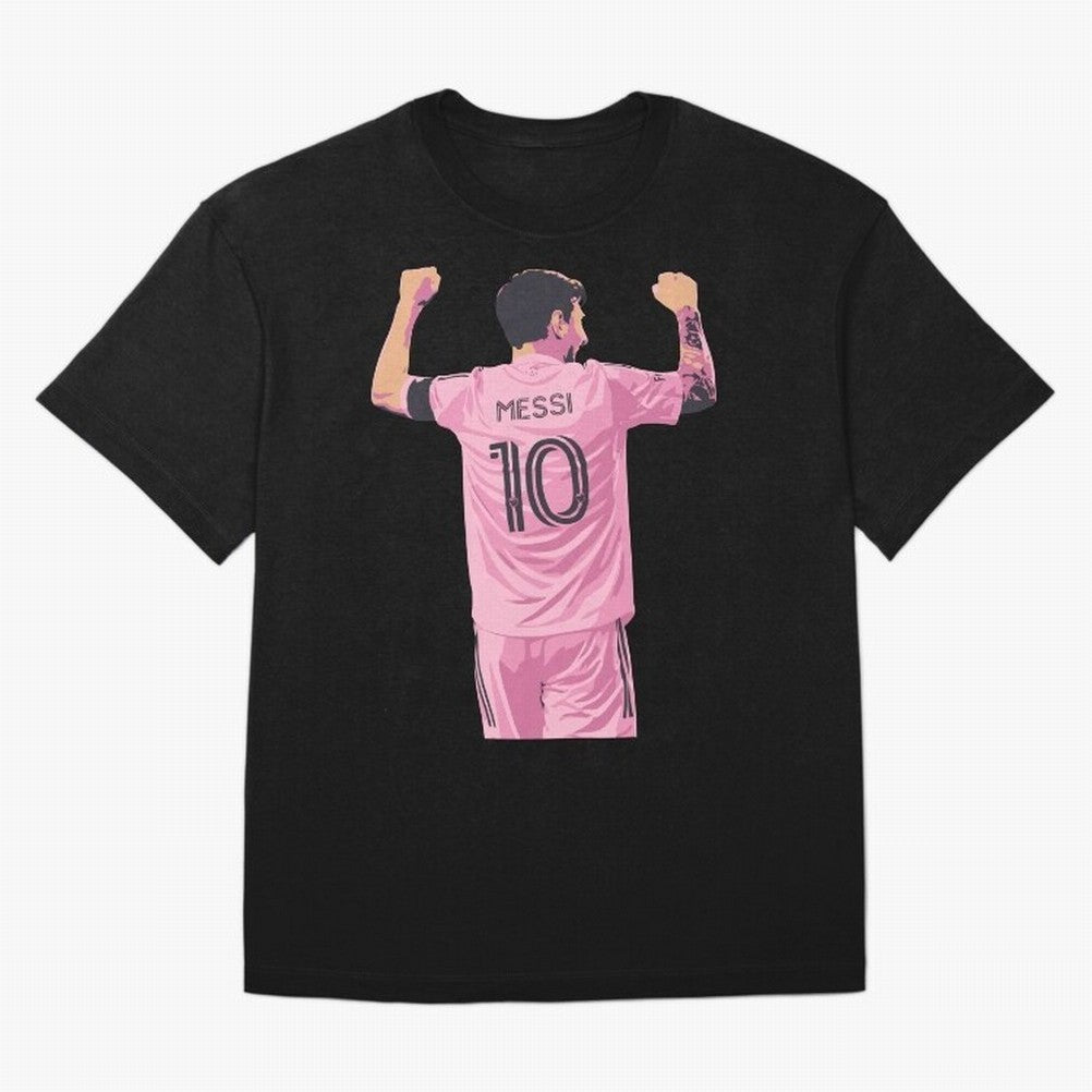 Lionel Messi Celebration Oversized T-Shirt Celebrate the Biggest Stage of the FIFA World Cup 2026 Journey through Mbappe Highlights, Brazil, Portugal and Argentina Pride, Stadium Chants, National Pride, Trophy Dreams and Unforgettable Football
