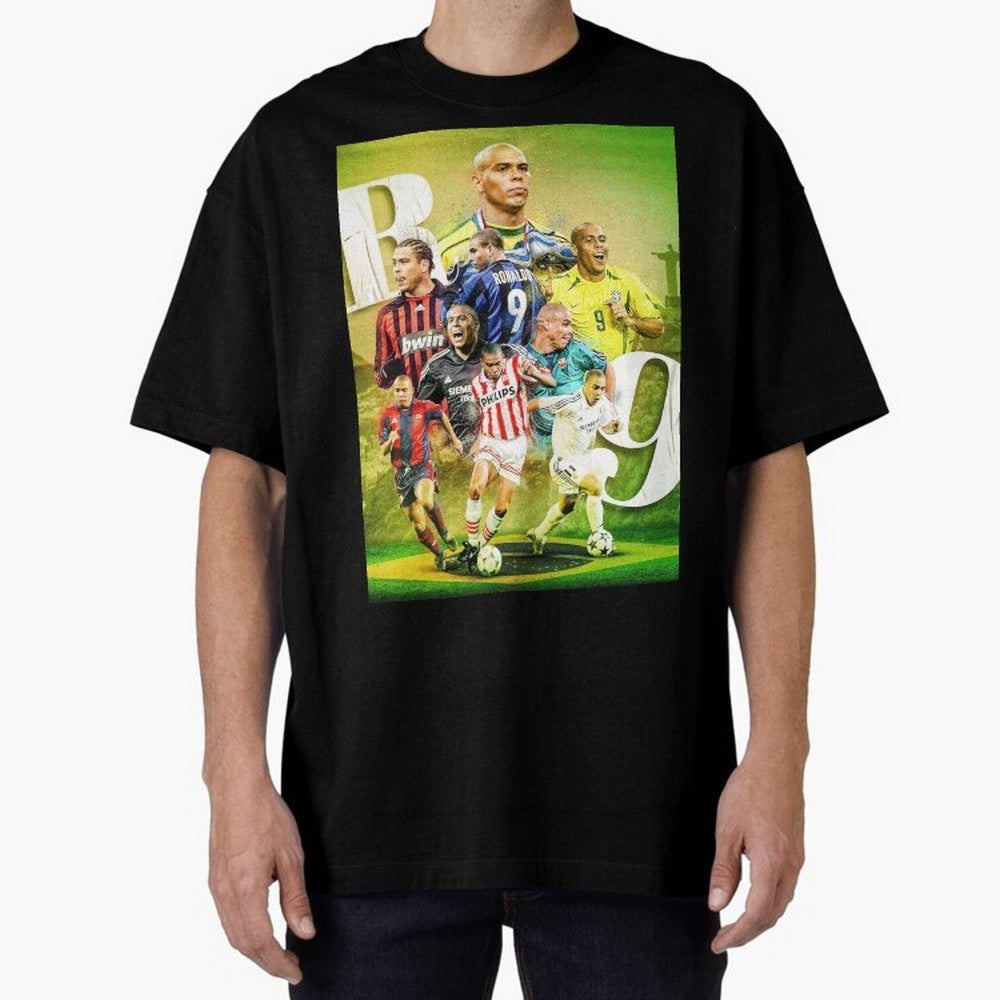 Wallpaper Ronaldo Nazario Brazil Oversized T-Shirt Make the Season About FIFA World Cup 2026 USA Canada Mexico Capturing CR7, France Energy, Football Festival Excitement, Trophy Ambitions, Country Rivalries and Star Player Buzz; Great for