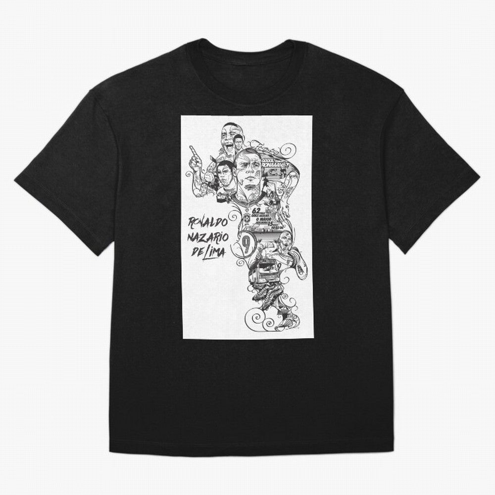 The R9 Era Oversized T-Shirt Show Your Tournament Heart for Match Day Hype around FIFA World Cup 2026, Mbappe and Neymar, France, Soccer Culture, Superstar Moments, National Team Dreams and Competitive Fire; Ideal for Football Dads, Football Moms,