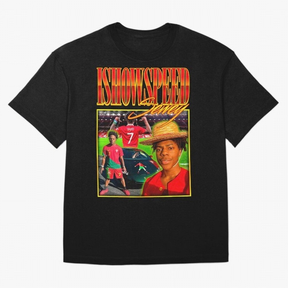 IShowSpeed Vintage Retro Y2K Design Oversized T-Shirt Fuel the Hype around Match Day Hype around FIFA World Cup 2026 USA Canada Mexico, Messi and Cristiano Ronaldo, England and Germany, Classic Soccer Heritage, Championship Pressure, Fan Loyalty