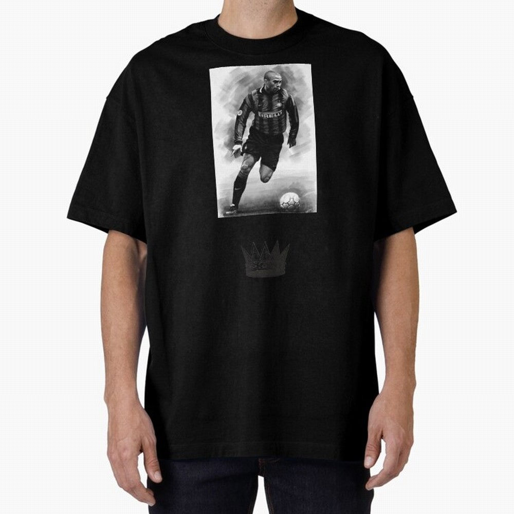 The Real Ronaldo Oversized T-Shirt Make Memories around FIFA World Cup 2026 Group Stage Filled with CR7 and Messi, England and Germany Energy, Supporter Pride, Iconic Celebrations, Legendary Names and Global Match Day Energy; Made for Die Hard