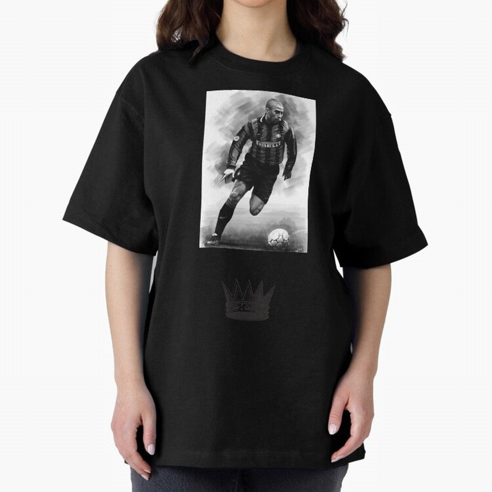 The Real Ronaldo Oversized T-Shirt Make Memories around FIFA World Cup 2026 Group Stage Filled with CR7 and Messi, England and Germany Energy, Supporter Pride, Iconic Celebrations, Legendary Names and Global Match Day Energy; Made for Die Hard