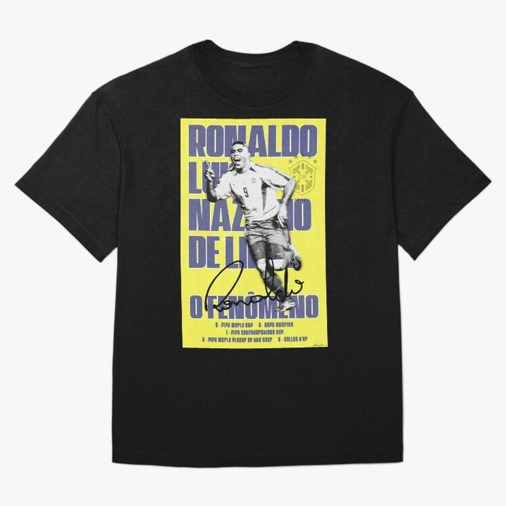 R9 Ronaldo Nazario Poster Oversized T-Shirt Bring Stadium Energy to Global Football Passion for FIFA World Cup 2026, Celebrating CR7 and Messi, Spain and Netherlands, Champion Mindset, Group Stage Buzz, Knockout Tension and Passionate Fan Culture;