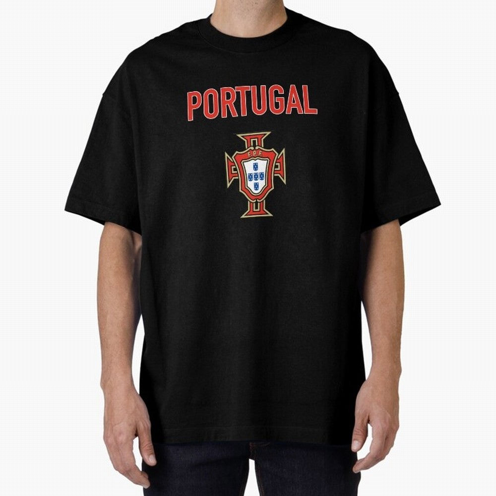 Portugal Oversized T-Shirt Bring International Match Energy to FIFA World Cup 2026 Filled with Cristiano Ronaldo, Haaland and CR7, Argentina Energy, Championship Spirit, Famous Goals, Roaring Crowds and International Football Unity; Great for Watch