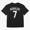 Ronaldo 7 Oversized T-Shirt Celebrate the Next Chapter of Match Day Hype around FIFA World Cup 2026 Group Stage, Neymar, Argentina and Brazil, Stadium Memories, Football Loyalty, International Chants and Championship Tradition; Made for Collectors