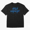 Hala Madrid Oversized T-Shirt Celebrate the Road through FIFA World Cup 2026 Group Stage Spirit, Centered on England and Germany, CR7 and Messi, Vintage Soccer Flavor, Modern Football Stars, National Flags and Final Night Emotion; Ideal for Fans