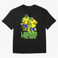 Ronaldinho and ronaldo brazil football print art Oversized T-Shirt Embrace FIFA World Cup 2026 Group Stage Spirit, with France and Portugal, CR7 and Messi, Supporter Pride, Iconic Celebrations, Legendary Names and Global Match Day Energy; Perfect