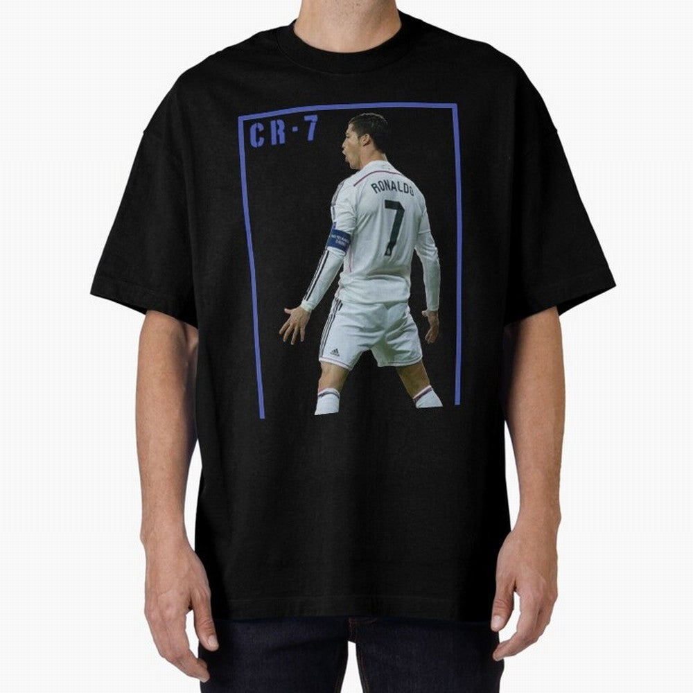 Ronaldo Christiano ronaldo Oversized T-Shirt Show Your Tournament Heart for Match Day Hype around FIFA World Cup 2026, Messi, Germany, Fan Favorite Moments, National Team Passion, Big Match Drama and Soccer History; Ideal for Passionate Fans Who