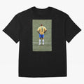 Illustration Ronaldo Luis Nazario de Lima Oversized T-Shirt Celebrate Global Passion for FIFA World Cup 2026 USA Canada Mexico Centered on Messi and Cristiano Ronaldo, Brazil Energy, Classic Soccer Heritage, Championship Pressure, Fan Loyalty and