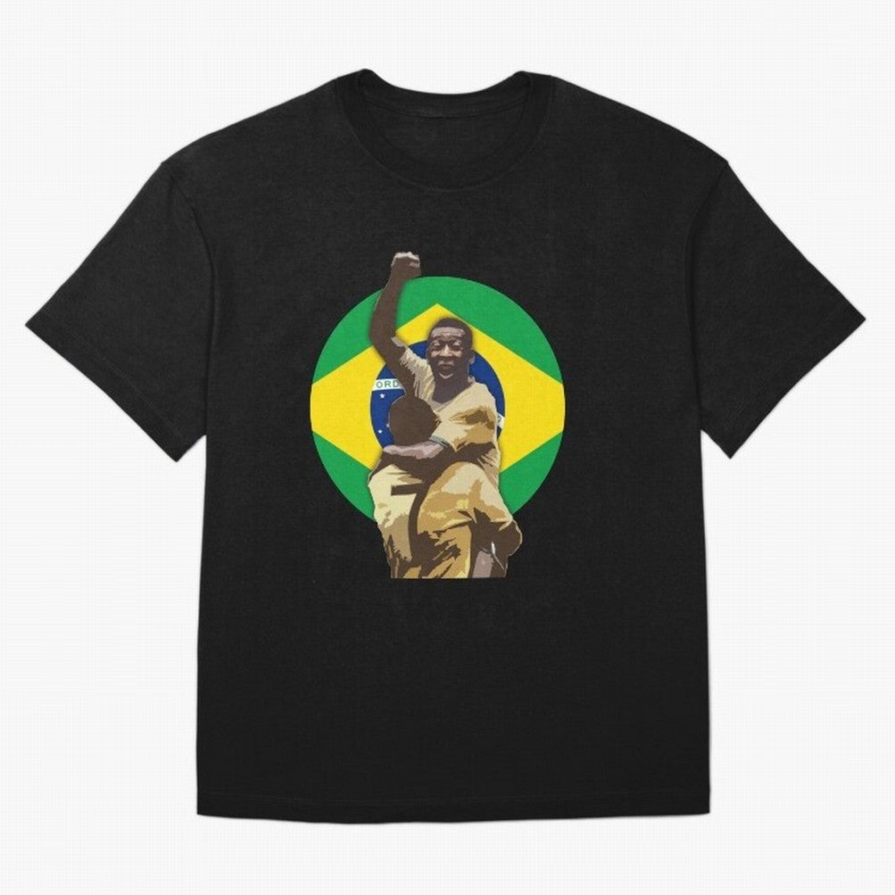Pele Greates Footbal Player in History - Joga Bonito Oversized T-Shirt Mark FIFA World Cup 2026 Group Stage Spirit, Featuring England, Mbappe, Football Passion, Legendary Performances, Festival Vibes and Supporter Community; Great for Supporters