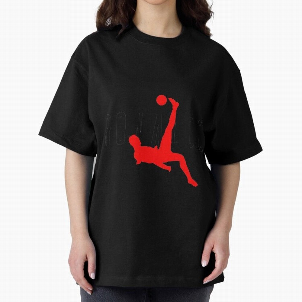 Air Ronaldo Classic T-Shirt Oversized T-Shirt Celebrate the Biggest Stage of the FIFA World Cup 2026 Journey through Mbappe and Neymar Highlights, Germany Pride, Worldwide Fan Energy, Dramatic Goals, Stadium Lights and Championship Celebrations;