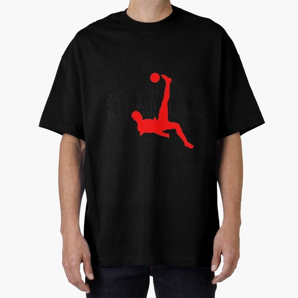 Air Ronaldo Classic T-Shirt Oversized T-Shirt Celebrate the Biggest Stage of the FIFA World Cup 2026 Journey through Mbappe and Neymar Highlights, Germany Pride, Worldwide Fan Energy, Dramatic Goals, Stadium Lights and Championship Celebrations;