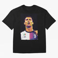 Ronaldo pop art Oversized T-Shirt Showcase the FIFA World Cup 2026 Group Stage Journey through Mbappe and Neymar Highlights, England Pride, Game Day Rituals, Football Legends, Country Pride and the Road to the Final; Made for Collectors Who Enjoy