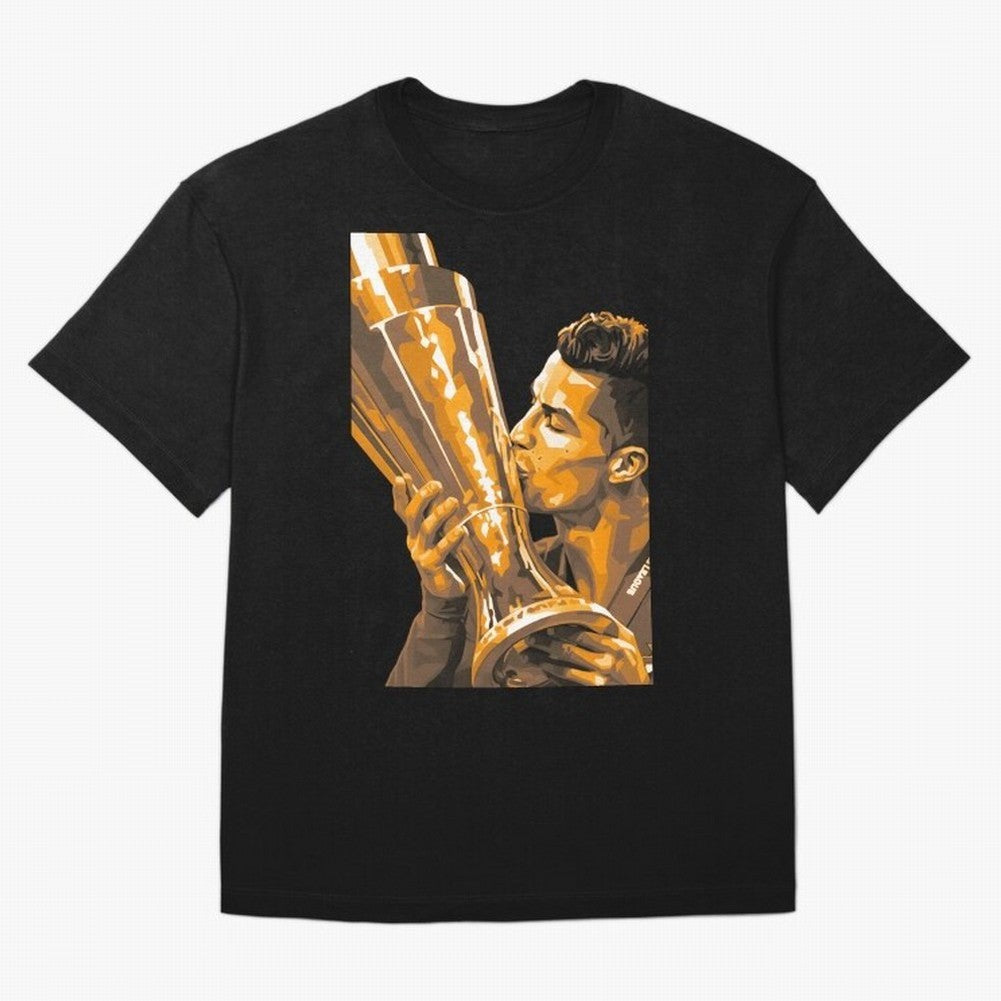 Ronaldo Oversized T-Shirt Embrace FIFA World Cup 2026 Group Stage Capturing Haaland and Mbappe, Netherlands Energy, Football History, Final Match Energy, Crowd Noise and Once in a Lifetime Moments; Perfect for People Who Love Argentina, Brazil,