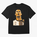 Ronaldo Oversized T-Shirt Represent FIFA World Cup 2026 Spirit, Capturing France, Messi, CR7 and Mbappe, Fan Favorite Moments, National Team Passion, Big Match Drama and Soccer History; Made for Die Hard Supporters, Soccer Lovers, Game Day Photos