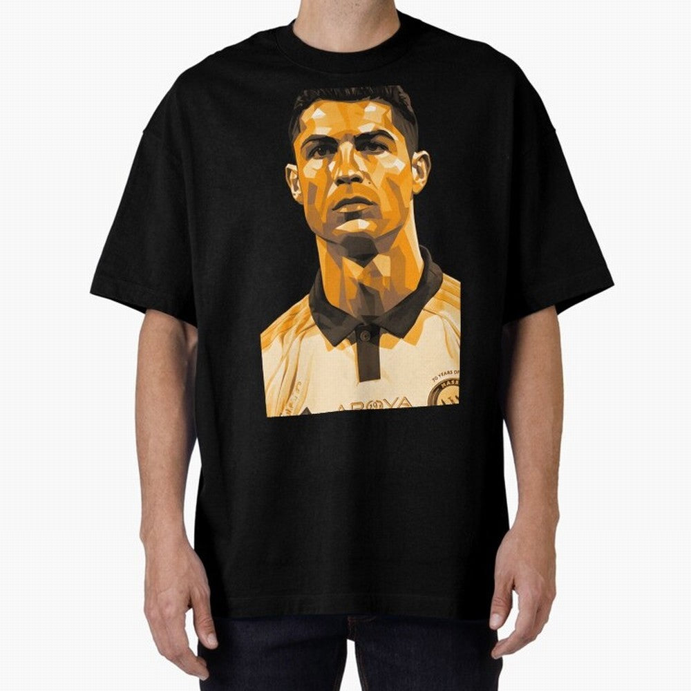Ronaldo Oversized T-Shirt Follow the Road to Match Day Hype around FIFA World Cup 2026, CR7, France and Portugal, Fan Favorite Moments, National Team Passion, Big Match Drama and Soccer History; Built for Supporters Chasing Trophy Dreams, Final