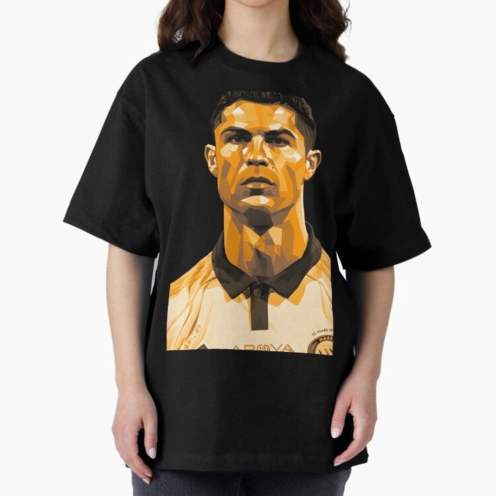 Ronaldo Oversized T-Shirt Follow the Road to Match Day Hype around FIFA World Cup 2026, CR7, France and Portugal, Fan Favorite Moments, National Team Passion, Big Match Drama and Soccer History; Built for Supporters Chasing Trophy Dreams, Final