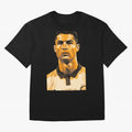 Ronaldo Oversized T-Shirt Follow the Road to Match Day Hype around FIFA World Cup 2026, CR7, France and Portugal, Fan Favorite Moments, National Team Passion, Big Match Drama and Soccer History; Built for Supporters Chasing Trophy Dreams, Final