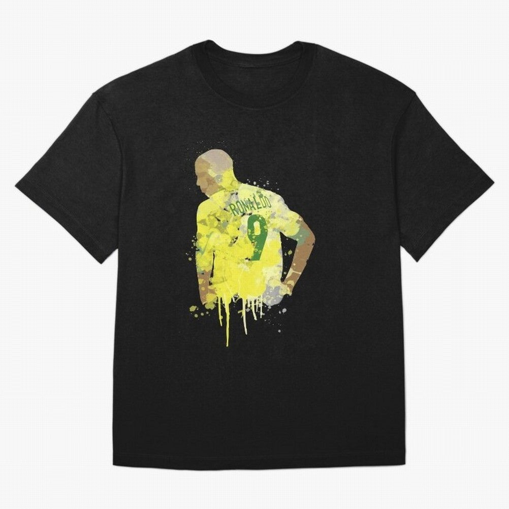 Ronaldo Brazil Legend Art Oversized T-Shirt Carry the Colors and Pride of the FIFA World Cup 2026 Journey through Neymar Highlights, Portugal, Spain and Germany Pride, Football Passion, Legendary Performances, Festival Vibes and Supporter