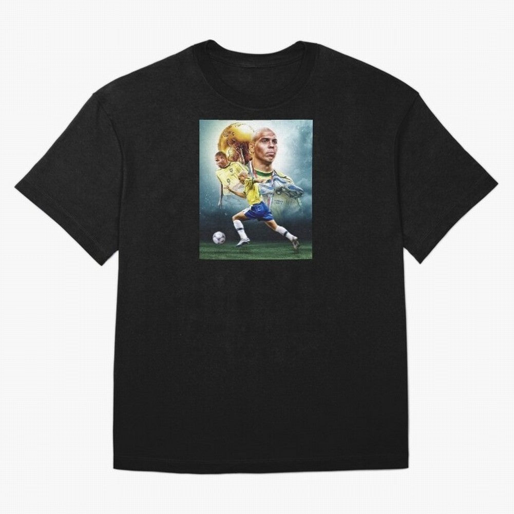 wallpaper Ronaldo Nazario Oversized T-Shirt Show Love for Legendary Goals in the FIFA World Cup 2026 Journey through Mbappe Highlights, France and Portugal Pride, Supporter Pride, Iconic Celebrations, Legendary Names and Global Match Day Energy;
