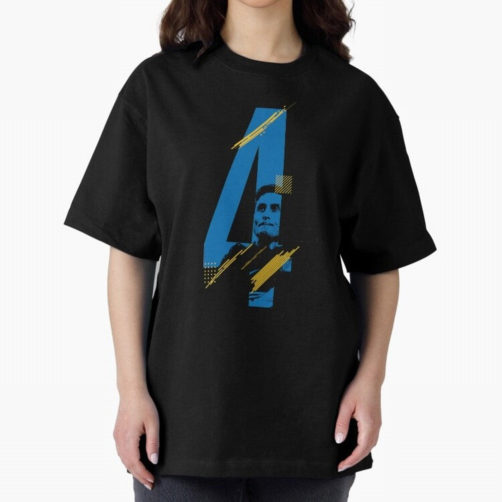 Javier Zanetti - El Tractor Oversized T-Shirt Bring Home Global Football Passion for FIFA World Cup 2026 USA Canada Mexico, Featuring CR7 and Messi, Brazil, Classic Soccer Heritage, Championship Pressure, Fan Loyalty and International Pride;